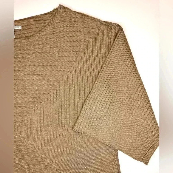 Dana Buchman Womens Lurex Dolman Sweater Size XL - Picture 2 of 7